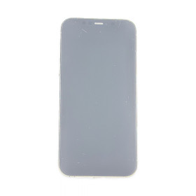 Overexposed screen photo to highlight imperfections