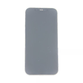 Foto de la pantalla sobreexpuesta para resaltar las imperfecciones