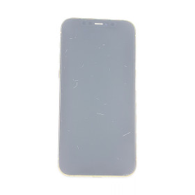 Foto de la pantalla sobreexpuesta para resaltar las imperfecciones