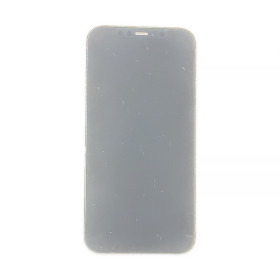 Foto de la pantalla sobreexpuesta para resaltar las imperfecciones