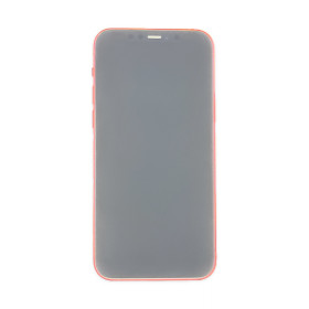 Foto de la pantalla sobreexpuesta para resaltar las imperfecciones