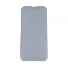 Foto de la pantalla sobreexpuesta para resaltar las imperfecciones