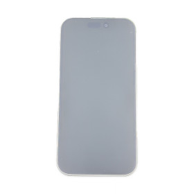 Foto de la pantalla sobreexpuesta para resaltar las imperfecciones