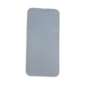 Foto de la pantalla sobreexpuesta para resaltar las imperfecciones