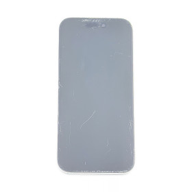 Overexposed screen photo to highlight imperfections