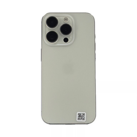 Apple - iPhone 15 Pro - 128 Go - Reconditionné - Parfait état - Titane blanc