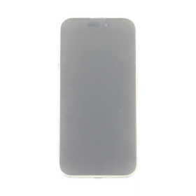 Overexposed screen photo to highlight imperfections