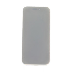 Foto de la pantalla sobreexpuesta para resaltar las imperfecciones