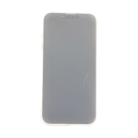 Foto de la pantalla sobreexpuesta para resaltar las imperfecciones