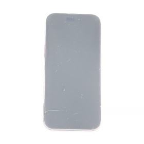 Overexposed screen photo to highlight imperfections