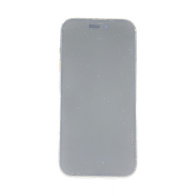 Foto de la pantalla sobreexpuesta para resaltar las imperfecciones