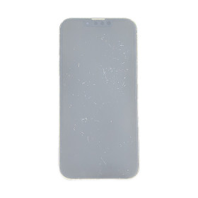 Overexposed screen photo to highlight imperfections