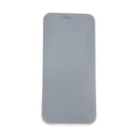 Foto de la pantalla sobreexpuesta para resaltar las imperfecciones