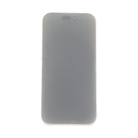 Foto de la pantalla sobreexpuesta para resaltar las imperfecciones
