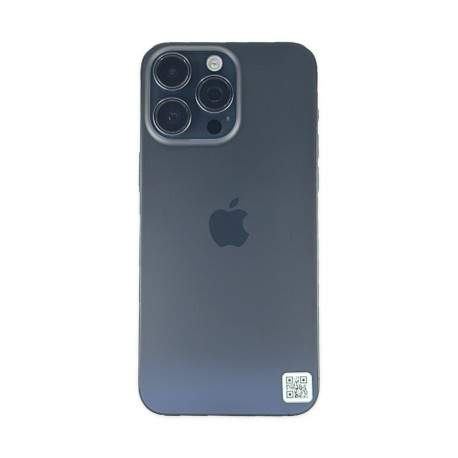 Apple - iPhone 15 Pro Max - 256 Go - Reconditionné - Parfait état - Titane bleu