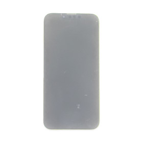 Foto de la pantalla sobreexpuesta para resaltar las imperfecciones