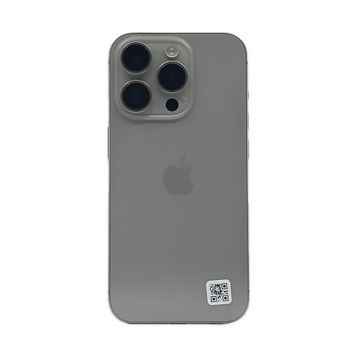 iPhone 15 Pro 256 GB Tit&acirc;nio natural eSIM - Produto &uacute;nico