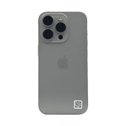 iPhone 15 Pro 256 GB Tit&acirc;nio natural eSIM - Produto &uacute;nico