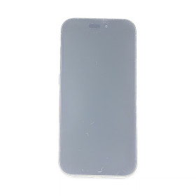 Foto de la pantalla sobreexpuesta para resaltar las imperfecciones