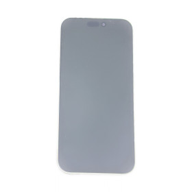 Foto de la pantalla sobreexpuesta para resaltar las imperfecciones