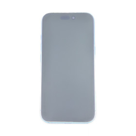 Foto de la pantalla sobreexpuesta para resaltar las imperfecciones