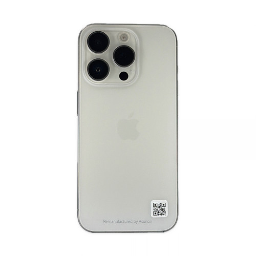 iPhone 15 Pro 256 GB Titan Wei&szlig; eSIM - Einzigartiges Produkt