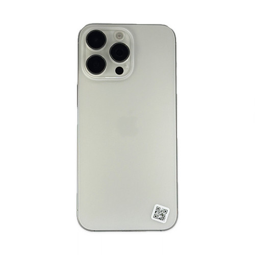 iPhone 15 Pro Max 256 GB Titan Wei&szlig; eSIM - Einzigartiges Produkt